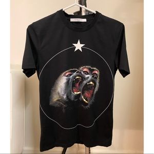 Givenchy Cuban-Fit Monkey Brothers T-Shirt, Black